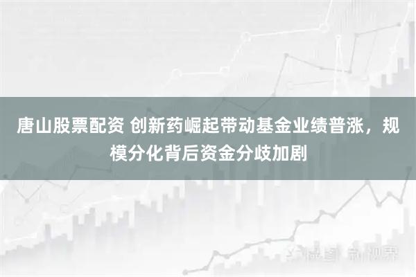 唐山股票配资 创新药崛起带动基金业绩普涨，规模分化背后资金分歧加剧